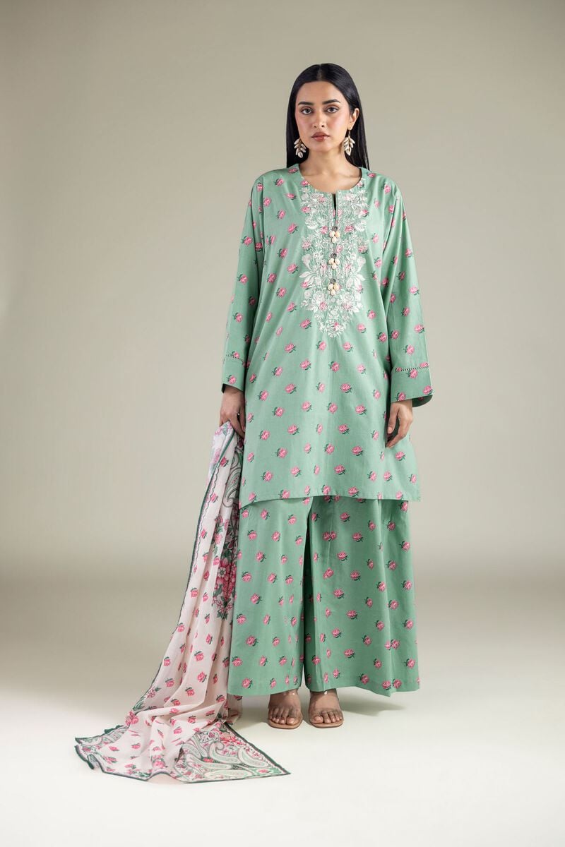 Embroidered | Lawn | Tailored 3-Piece Lawn | USD 65.00