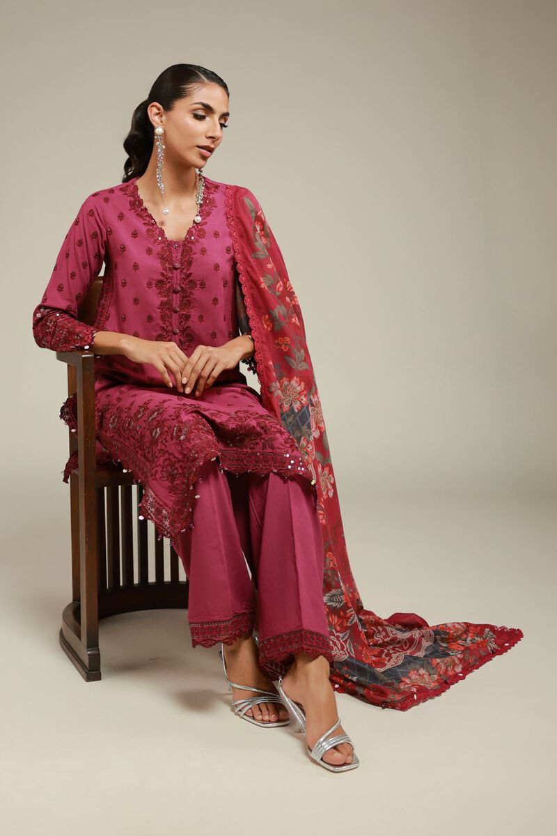 Embroidered | Raw Silk | Kurta | USD 80.00