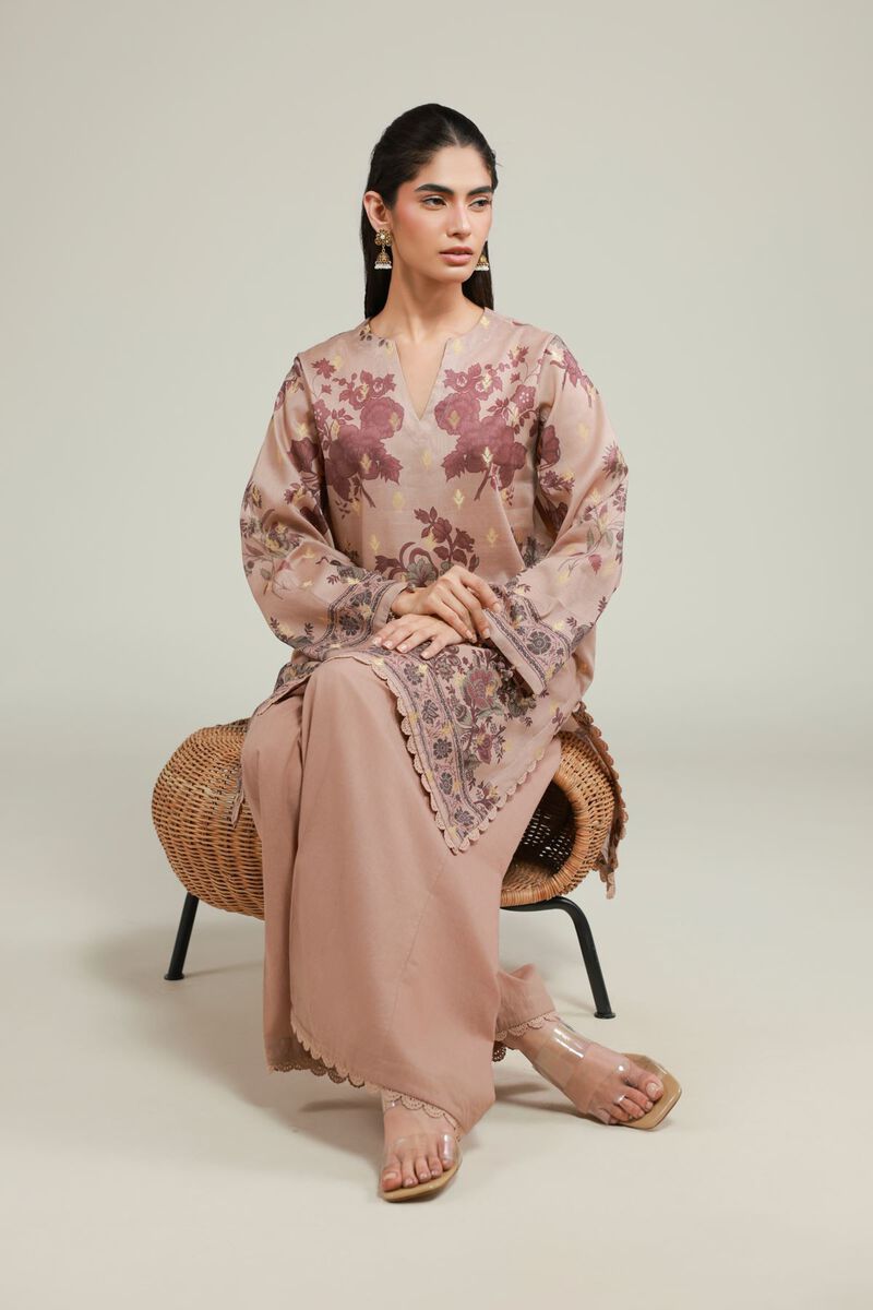 Printed | Jacquard | Tailored 2 Piece | Top and Bottom | USD 55.00