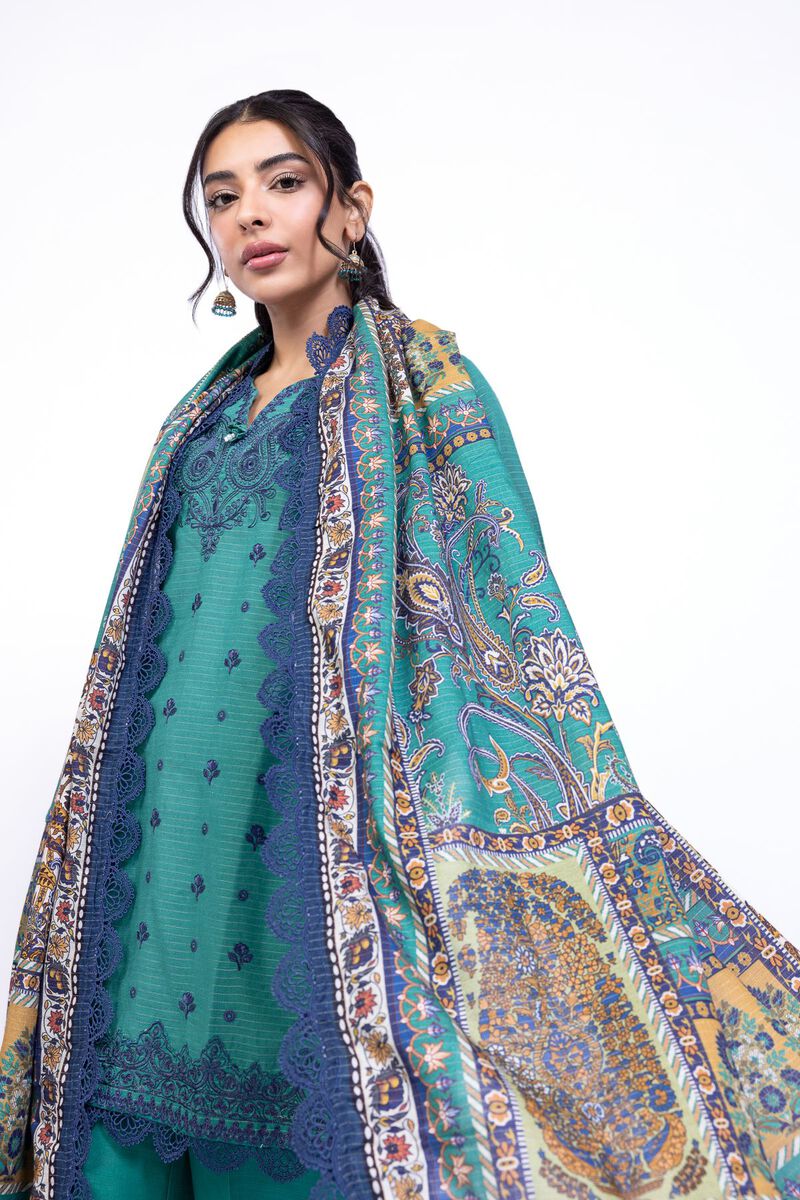Printed | Textured Cotton | Dupatta | USD 6.60