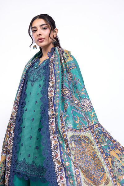 Printed | Textured Cotton | Dupatta | USD 6.60