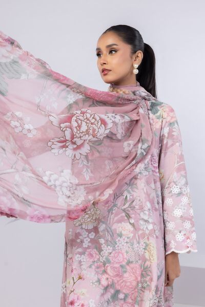 Printed | Polyester Crinkle Chiffon | Dupatta | USD 18.00