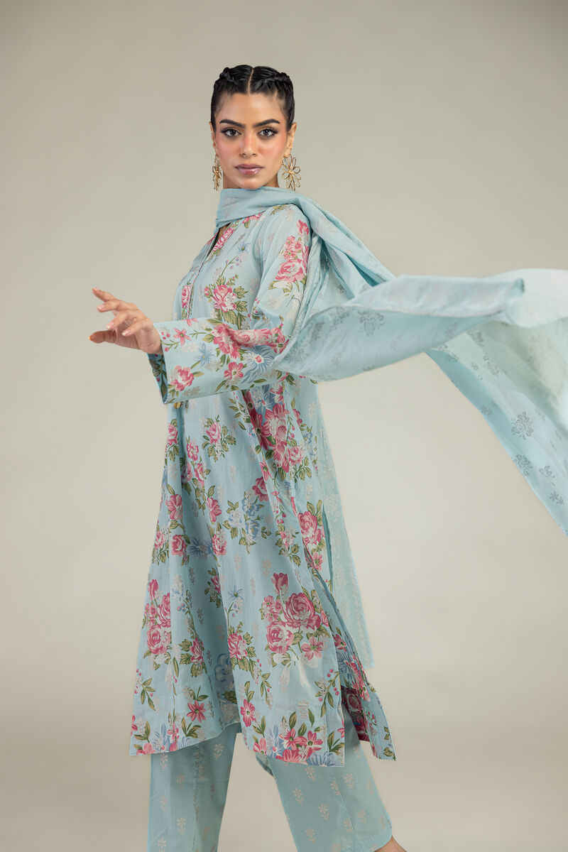 Printed | Lawn | Floral Lawn Dupatta | USD 30.00