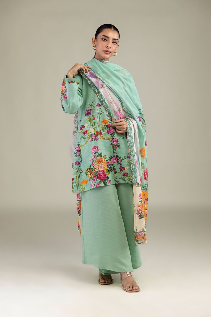 Printed | Lawn | Lawn Floral Dupatta | USD 30.00