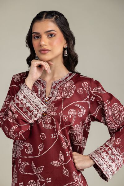 Embroidered | Cambric | Cambric Tailored 2-Piece | USD 55.00