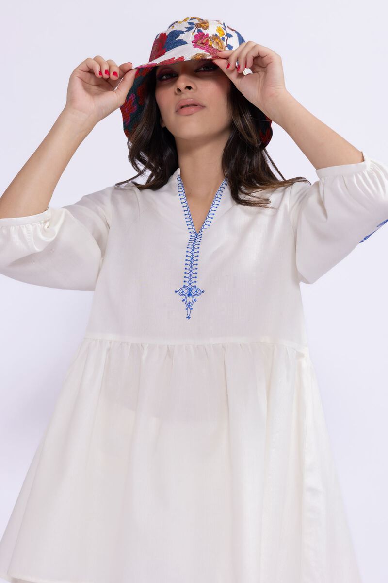 Buy Peplum Tunic | 6.60 USD | 1001769354 | Khaadi United States
