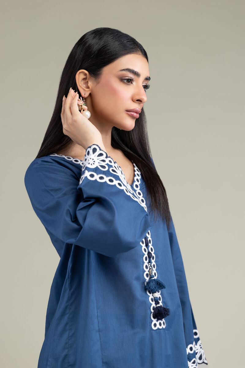 Embroidered | Cambric | Long Cambric Kurta | USD 35.00