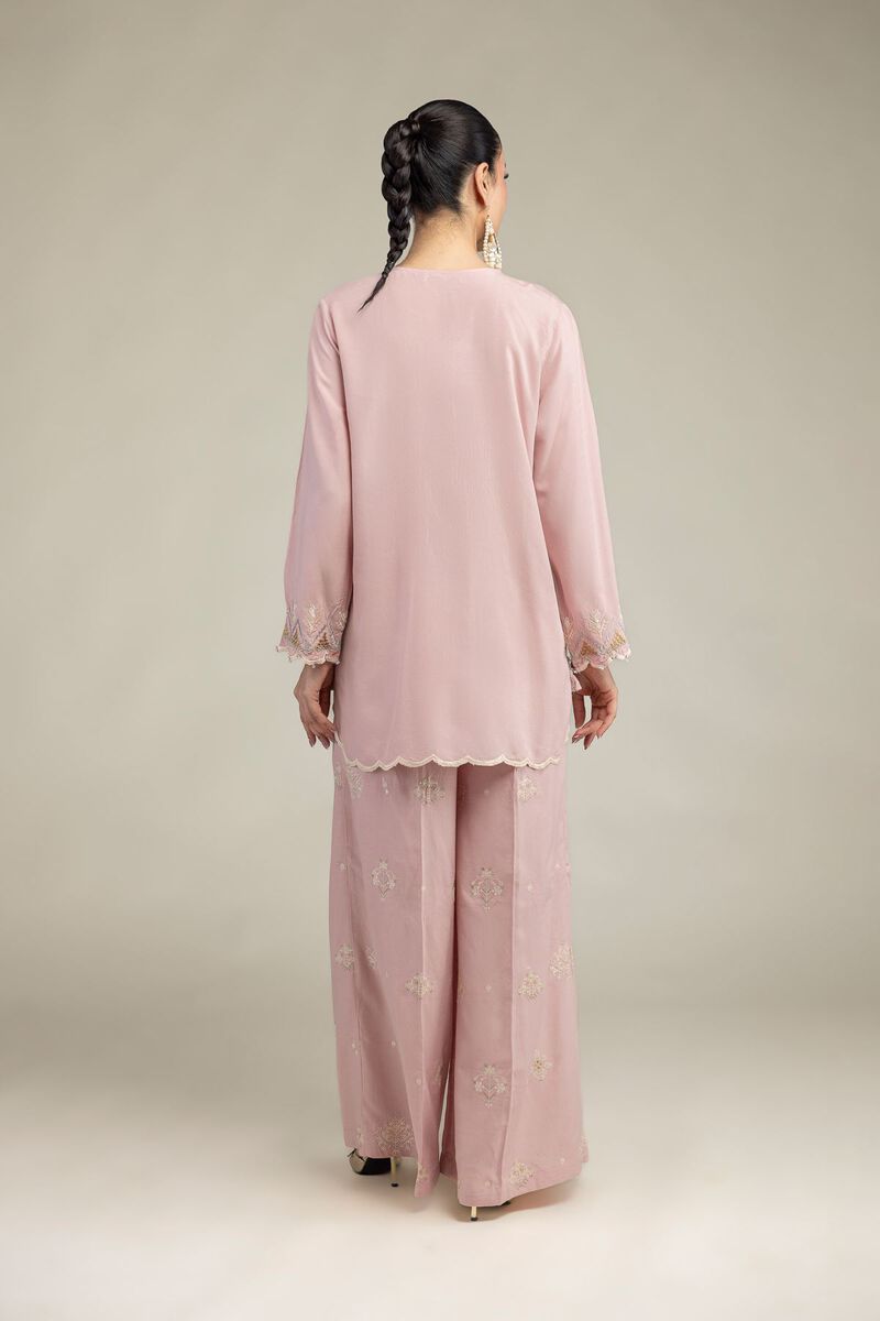Embroidered | Raw Silk | Short Silk Kurta | USD 45.00