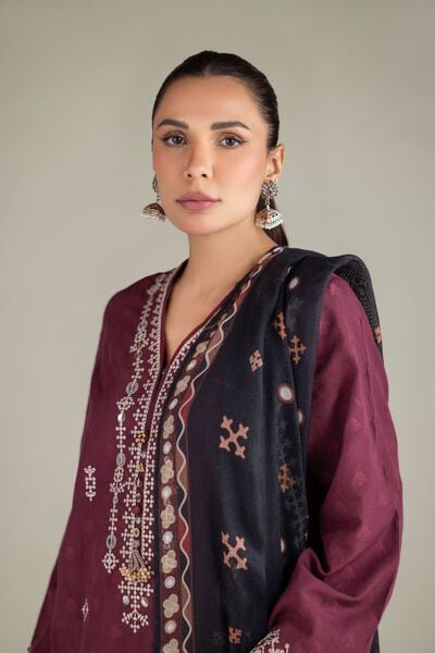 Embroidered | Broshia | Tailored 3 Piece | USD 80.00