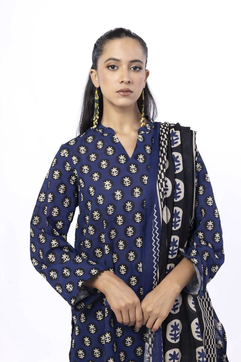 Printed | Light Khaddar | Tailored 3 Piece | USD 45.00