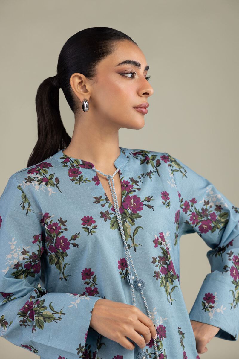 Printed | Cotton Dobby | Floral Cotton Kurta | USD 30.00