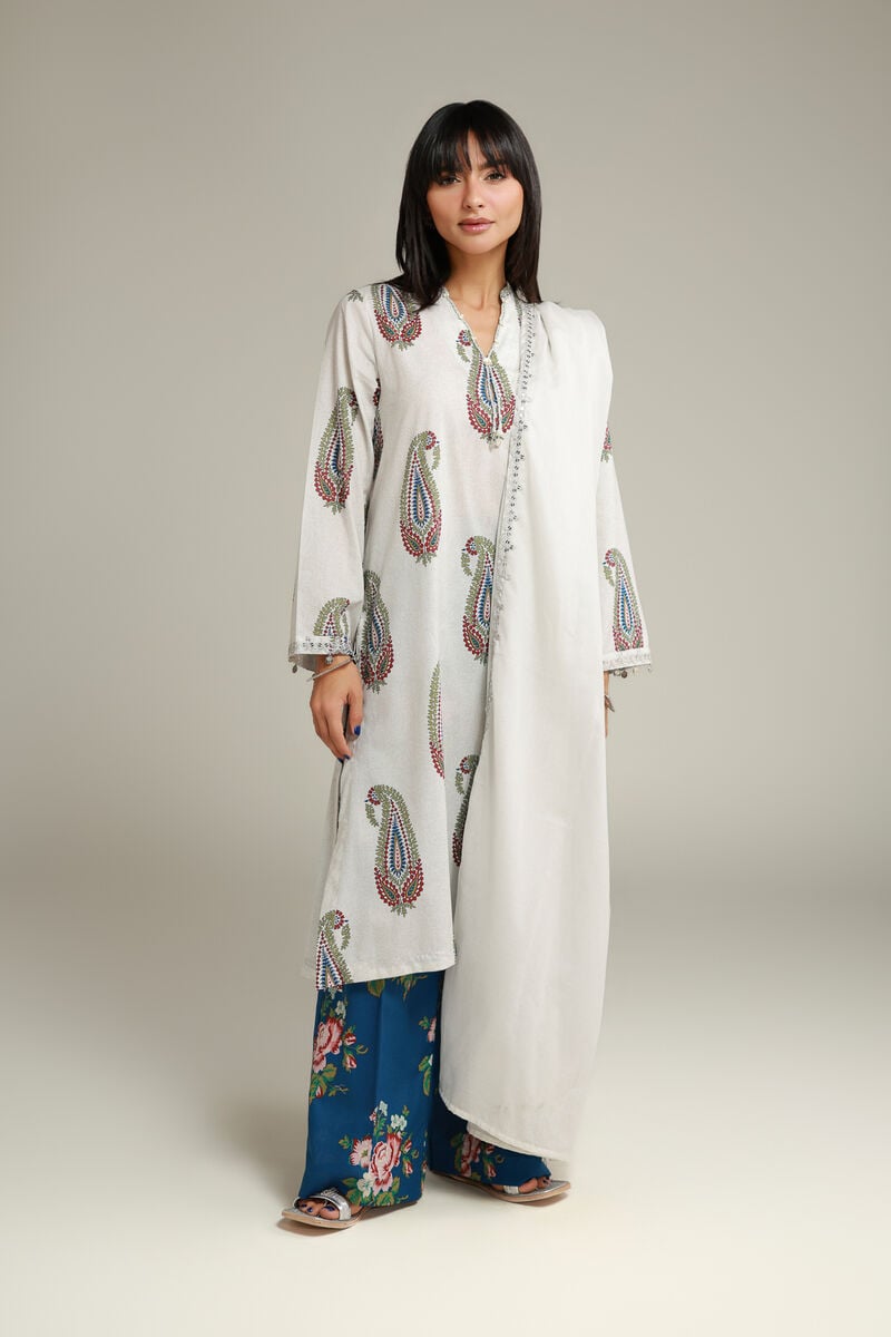 Embroidered | Cambric | Long Cambric Kurta | USD 35.00