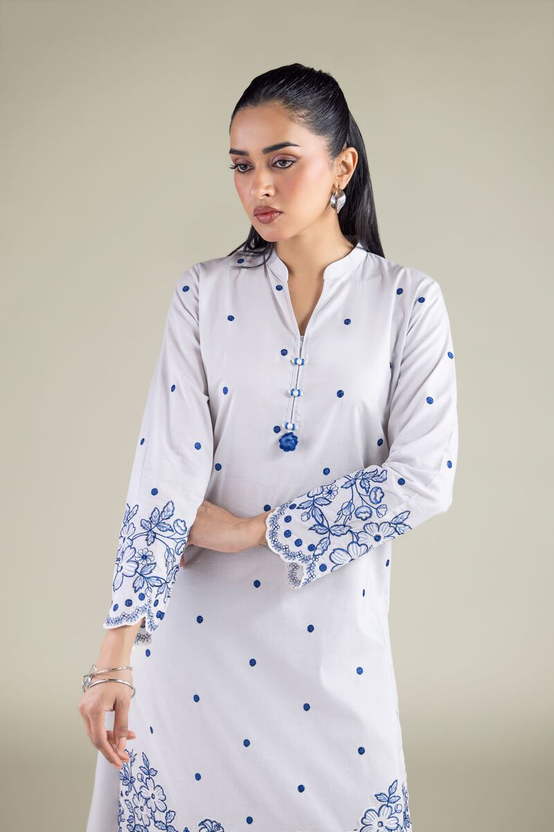 Embroidered | Cambric | Kurta | USD 45.00