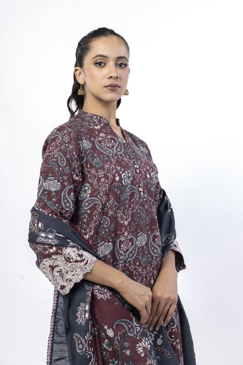 Embroidered | Light Khaddar | Tailored 3 Piece | USD 50.00