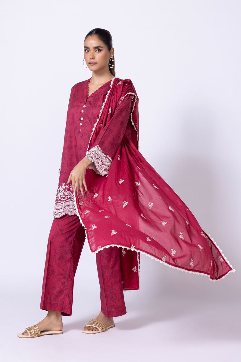 Embroidered | Lawn | Dupatta | null