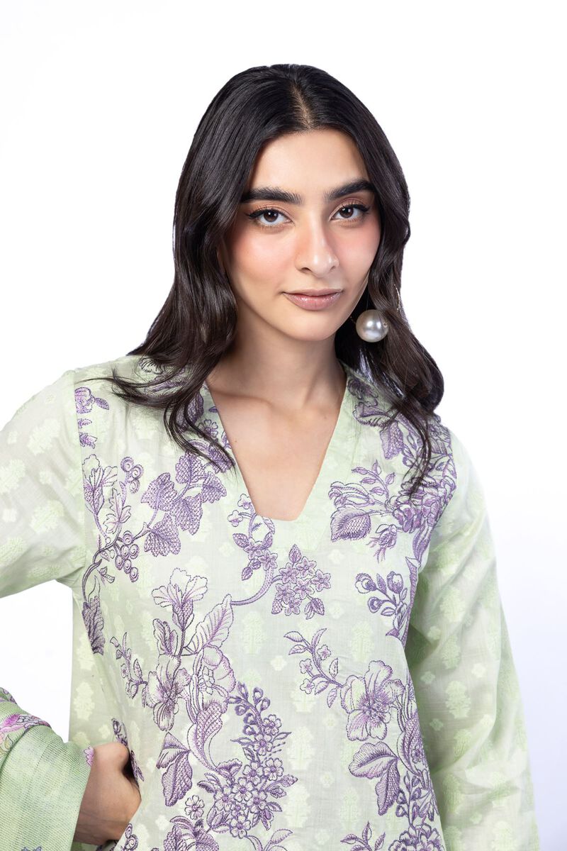 Embroidered | Broshia | Tailored 3 Piece | USD 80.00