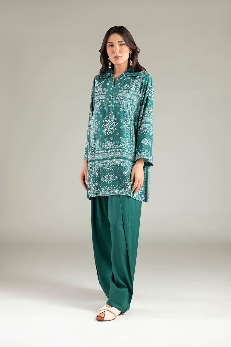Printed | Viscose | Solid Relaxed Shalwar | USD 30.00