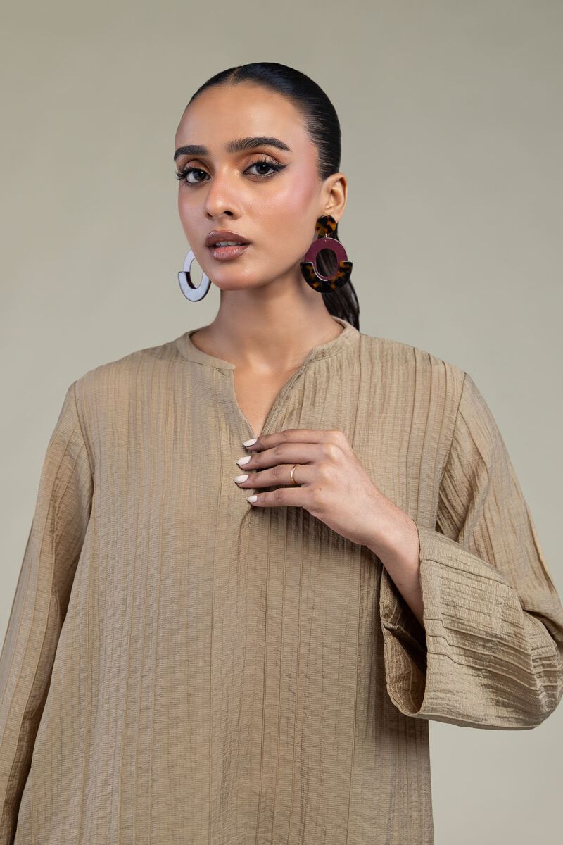 Dyed | Blended Crinkle | Tunic | USD 40.00