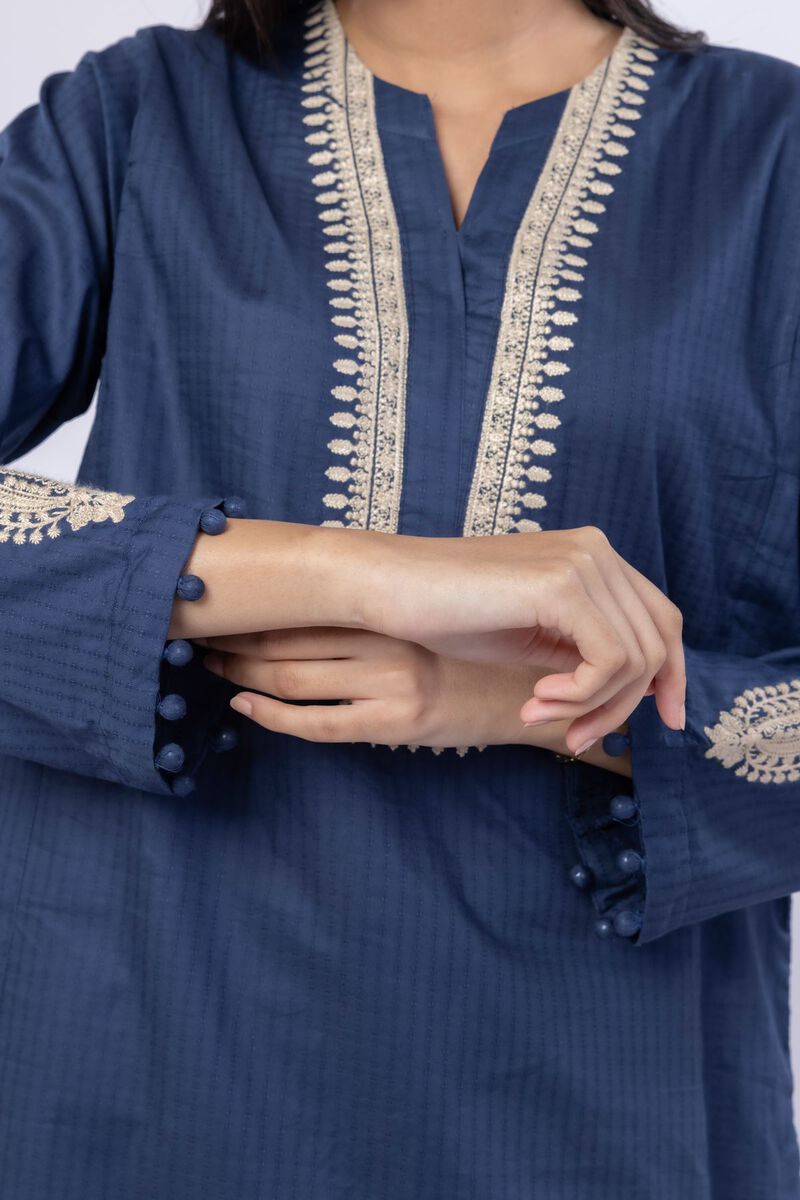 Embroidered | Cotton Dobby | Kurta | USD 15.00