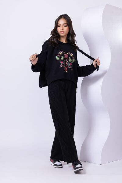 Embroidered | Viscose Polyester Nylon | Sweater | USD 12.00