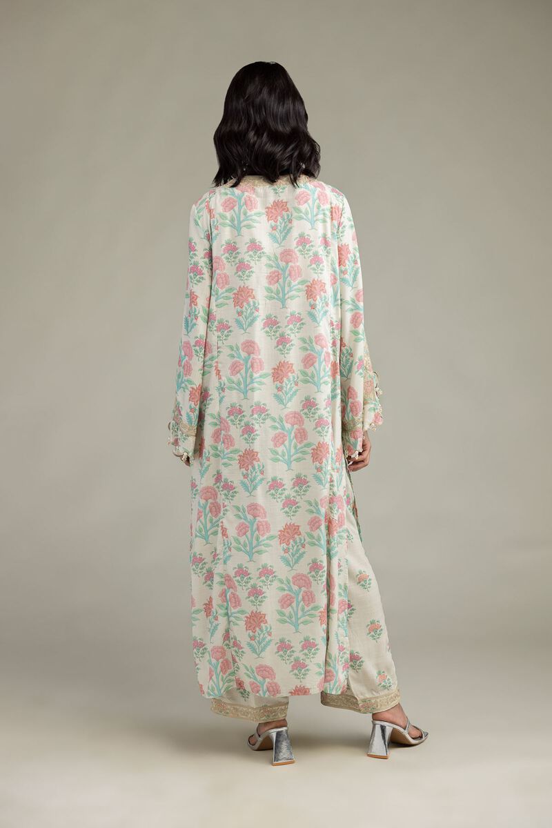 Embroidered | Raw Silk | Kurta | USD 65.00