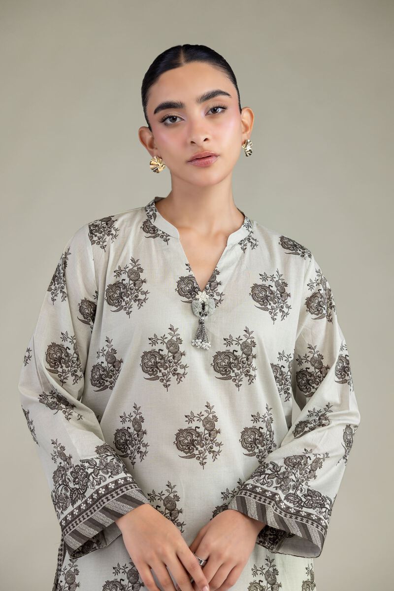 Printed | Cambric | Floral Longline Kurta | USD 35.00
