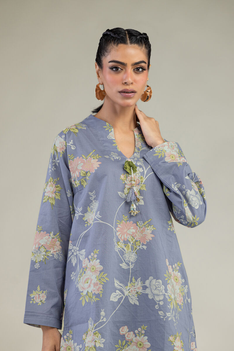 Printed | Cambric | Floral Cambric Kurta  | USD 35.00