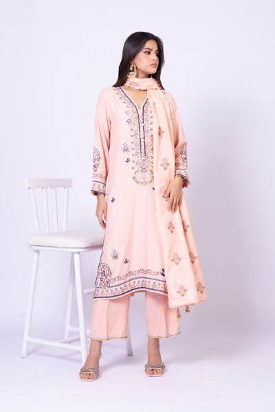 Embroidered | Viscose Oak Silk | Kurta | USD 60.00