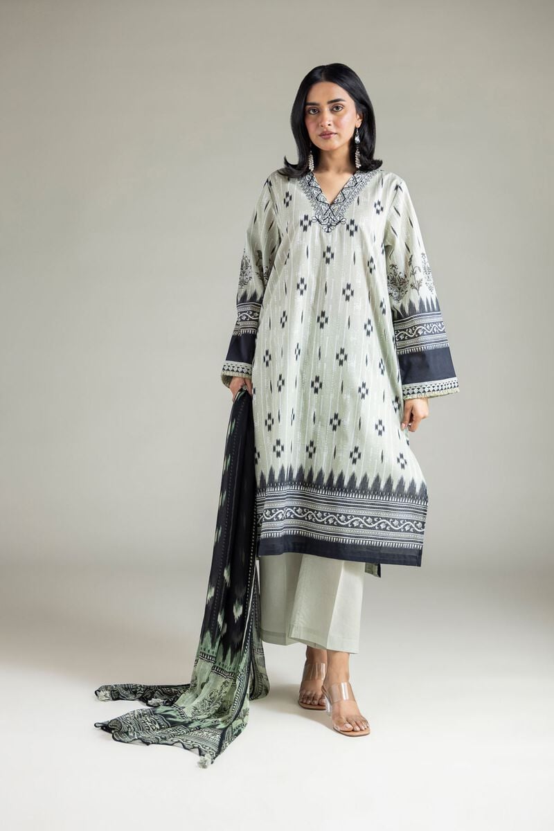 Embroidered | Lawn | Lawn 3-Piece Outfit | USD 65.00