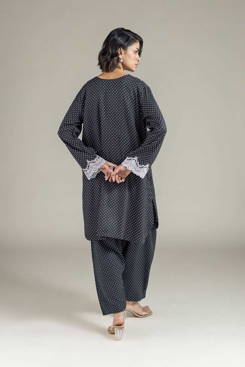 Embroidered | Marina | Polka Dot Kurta | USD 30.00