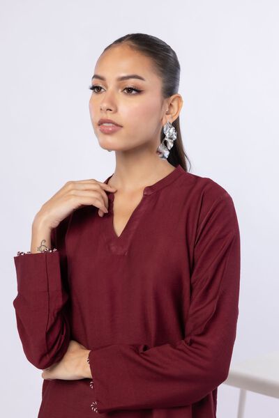 Dyed | Cotton Vortex Wrinkle | Kurta | USD 15.00