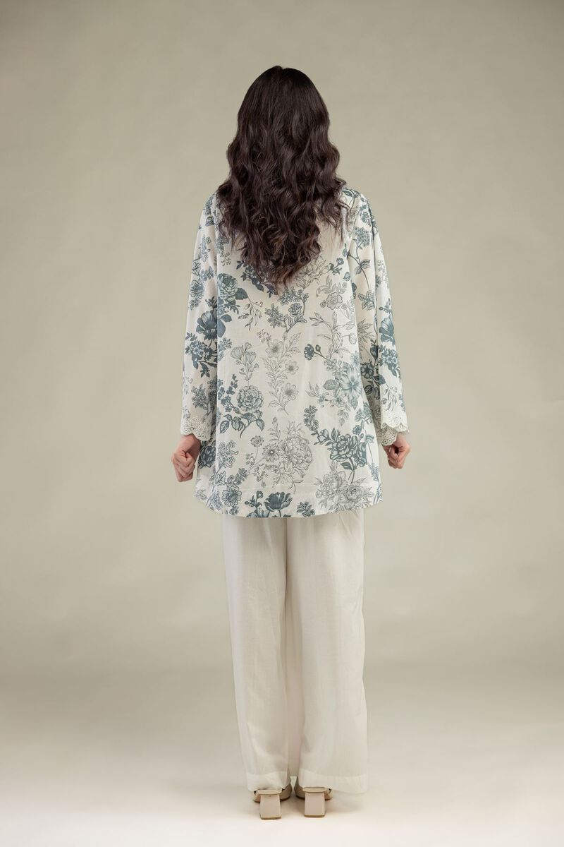 Embroidered | Lawn | Lawn V-Neck Kurta | USD 35.00