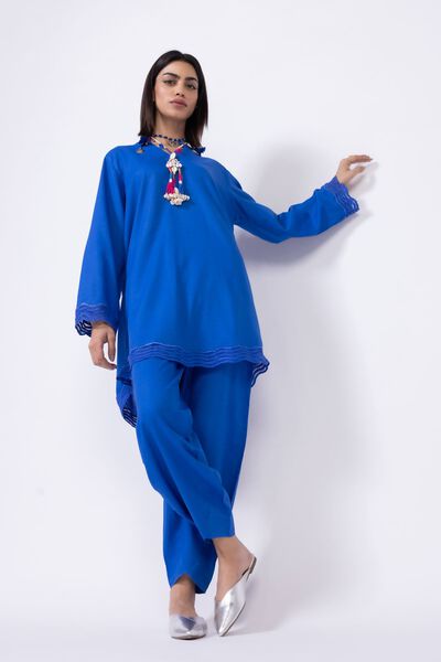 Dyed | Cotton Dobby | Kurta | USD 25.00