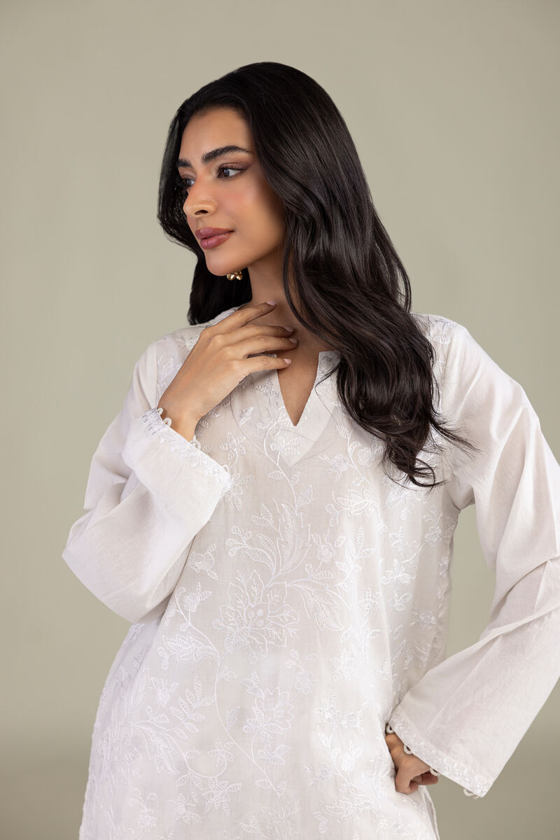 Embroidered | Cambric | Cambric Tailored 2-Piece | USD 55.00