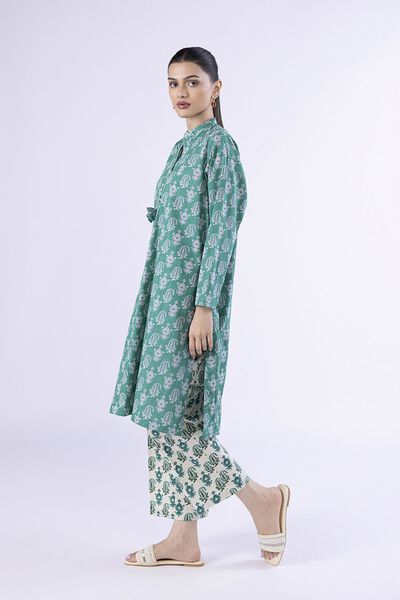 Printed | Crosshatch Poplin | Pants | USD 7.50