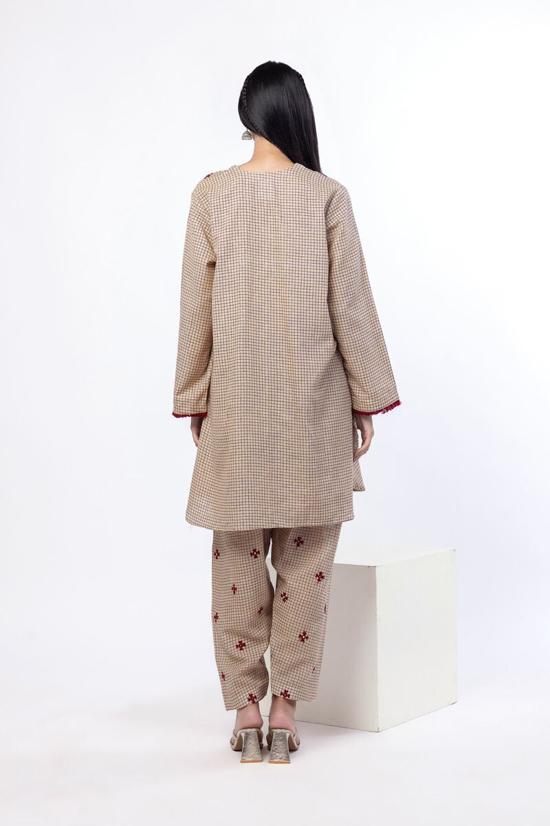 Embroidered | Khaddar | Tailored 2 Piece | Top and Bottom | USD 45.00