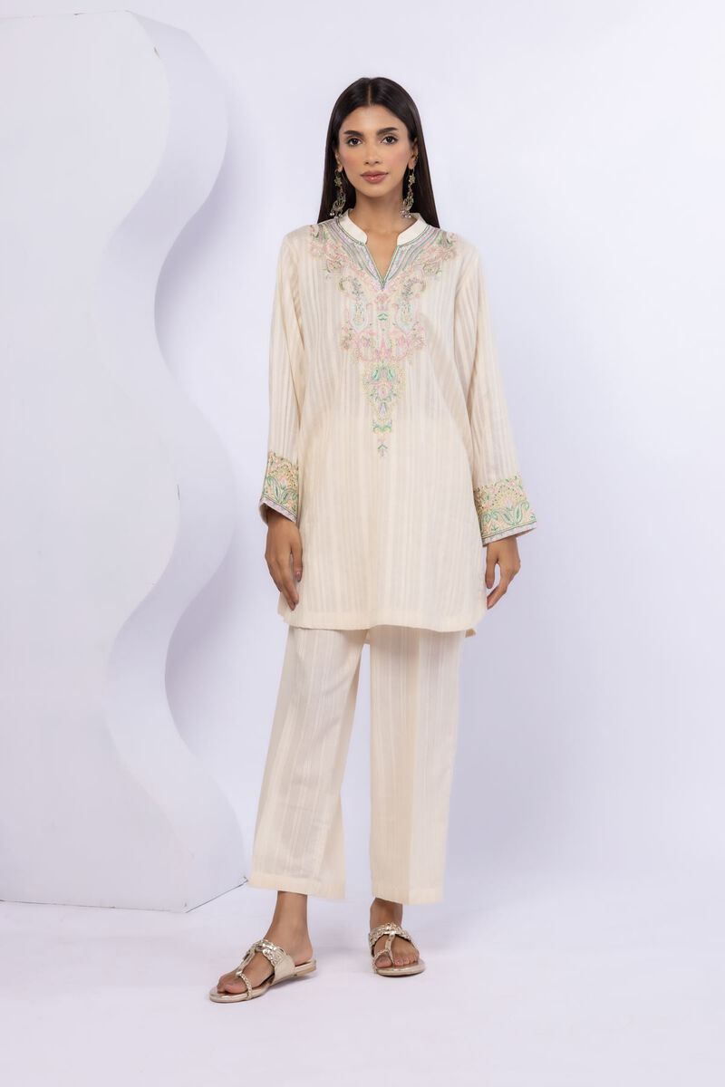 Embroidered | Leno | Kurta | USD 10.50