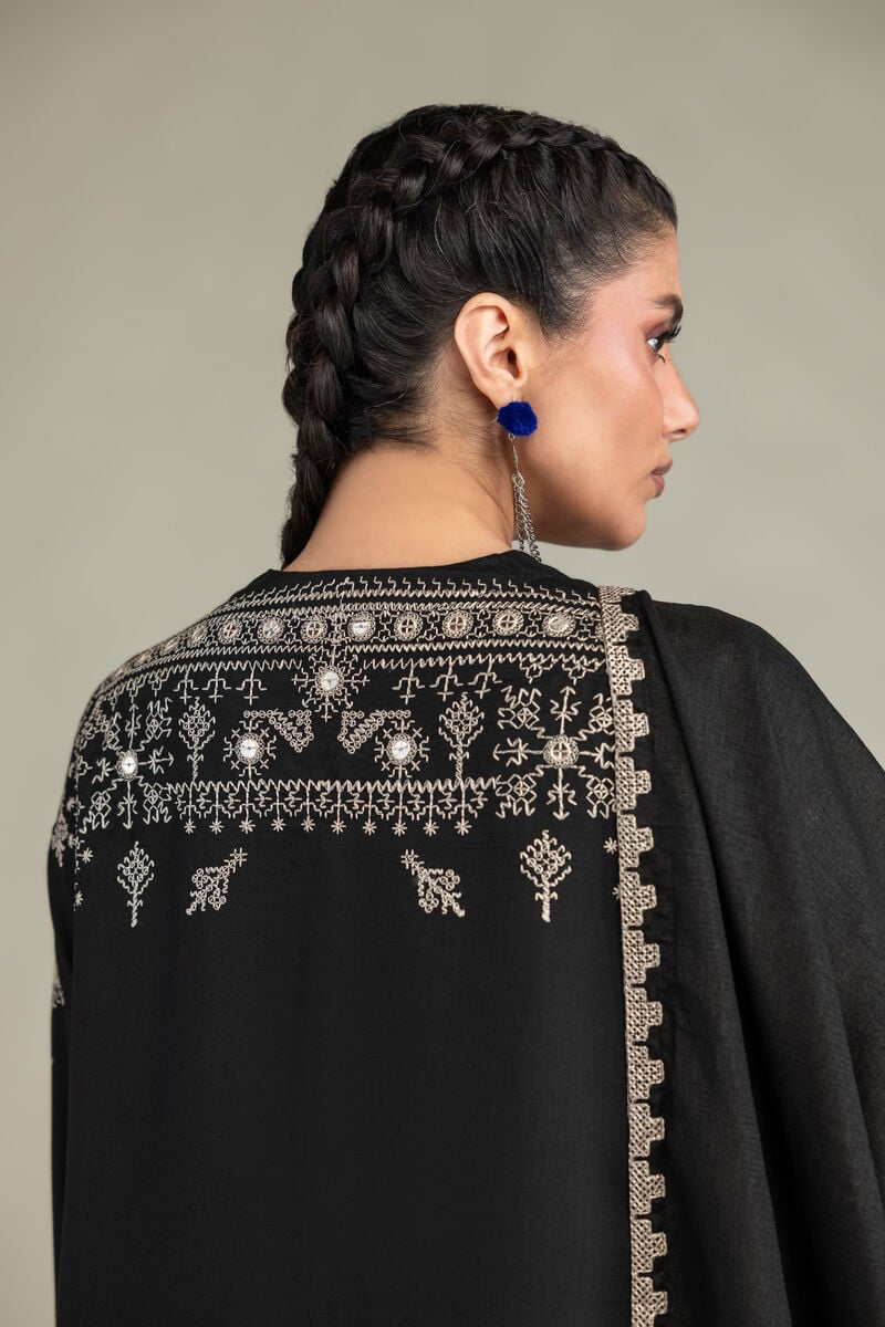 Embroidered | Raw Silk | Short Silk Kurta | USD 60.00