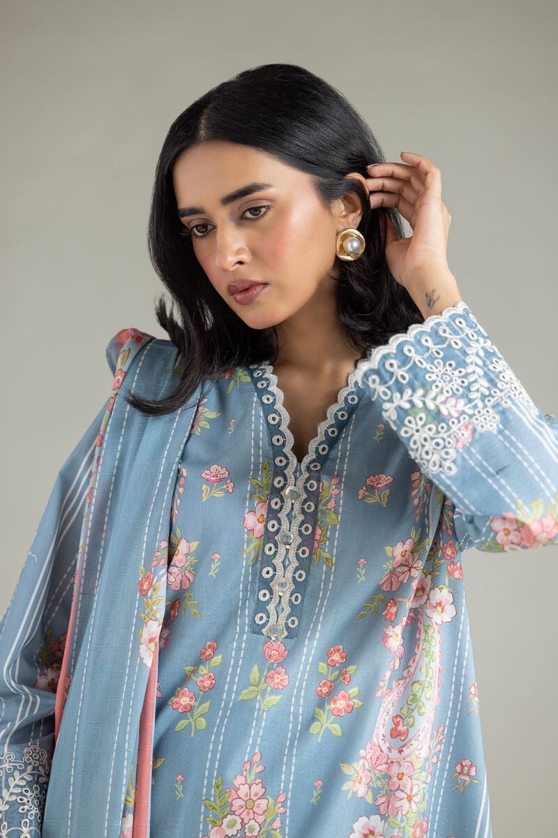 Embroidered | Textured Lawn | 3-Piece Tailored Lawn | USD 65.00