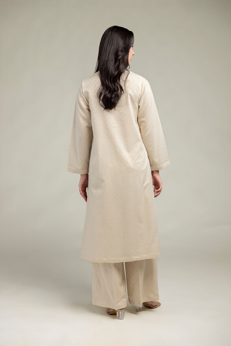 Dyed | Cotton Dobby | Longline Cotton  Kurta | USD 35.00