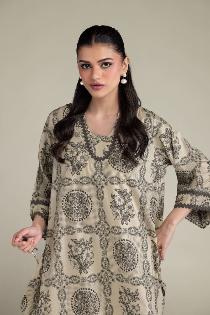 Printed | Cotton Viscose | Short Floral Kurta | USD 35.00