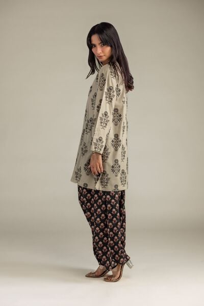 Printed | Cambric | Floral Black Pants | USD 35.00