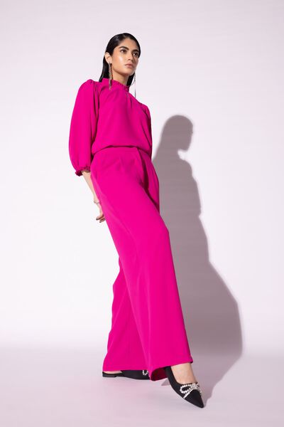 Dyed | Heavy Georgette | Trousers | USD 7.50