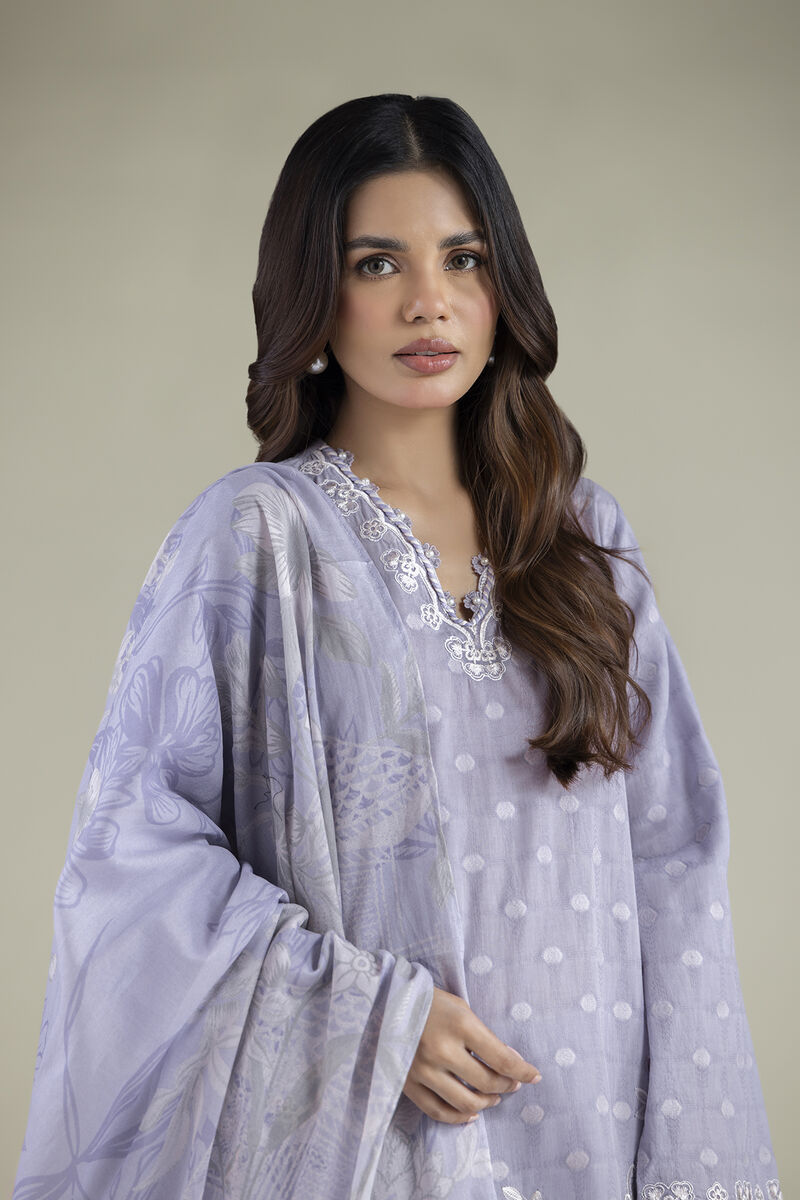 Embroidered | Broshia | Tailored 3 Piece | USD 80.00