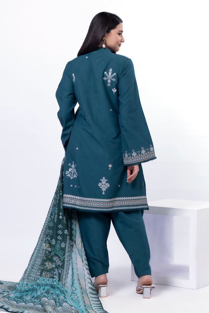 Embroidered | Cotton | Tailored 3 Piece | USD 35.00