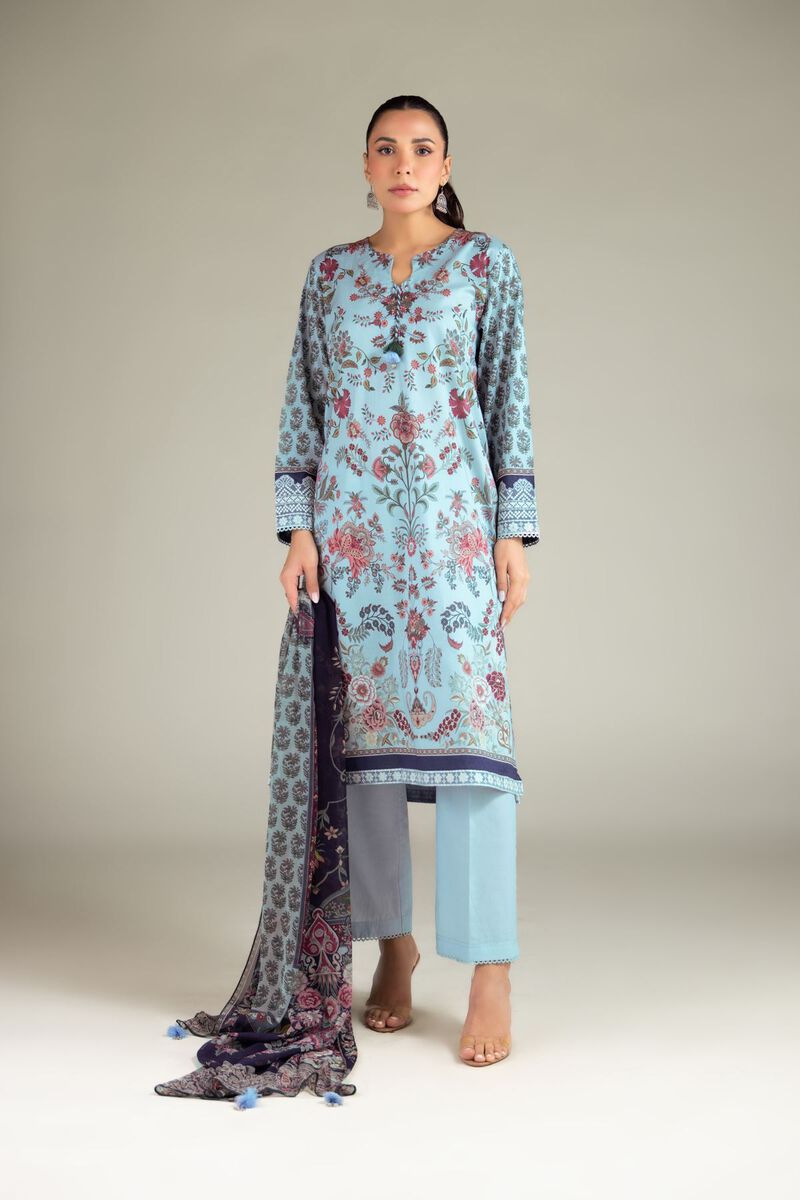 Embroidered | Cotton Dobby | Cotton Tailored Set | USD 70.00