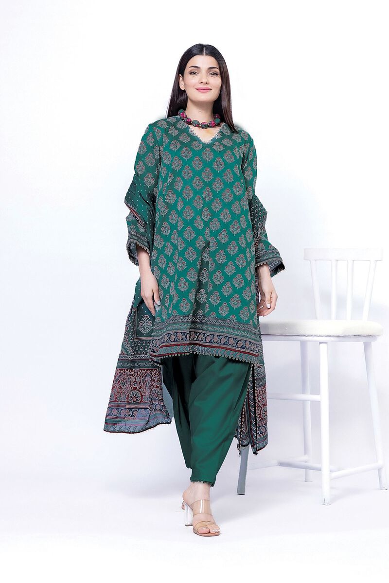 Printed | Lawn | Fabrics 2 Piece | Top and Dupatta | USD 9.00
