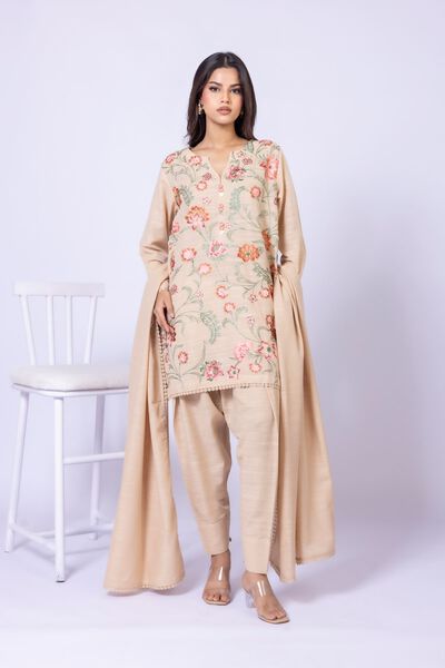 Embroidered | Textured Cotton | Kurta | USD 40.00