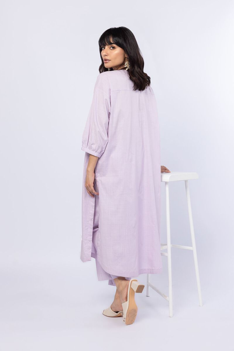 Embroidered | Crosshatch Poplin | Kurta | USD 12.00