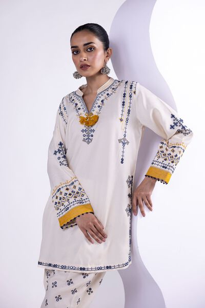 Dyed | Thai Silk | Kurta | USD 40.00